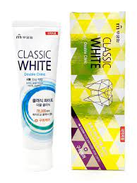 MUKUNGHWA Зубная паста отбеливающая с микрогранулами ментол и мята Classic White