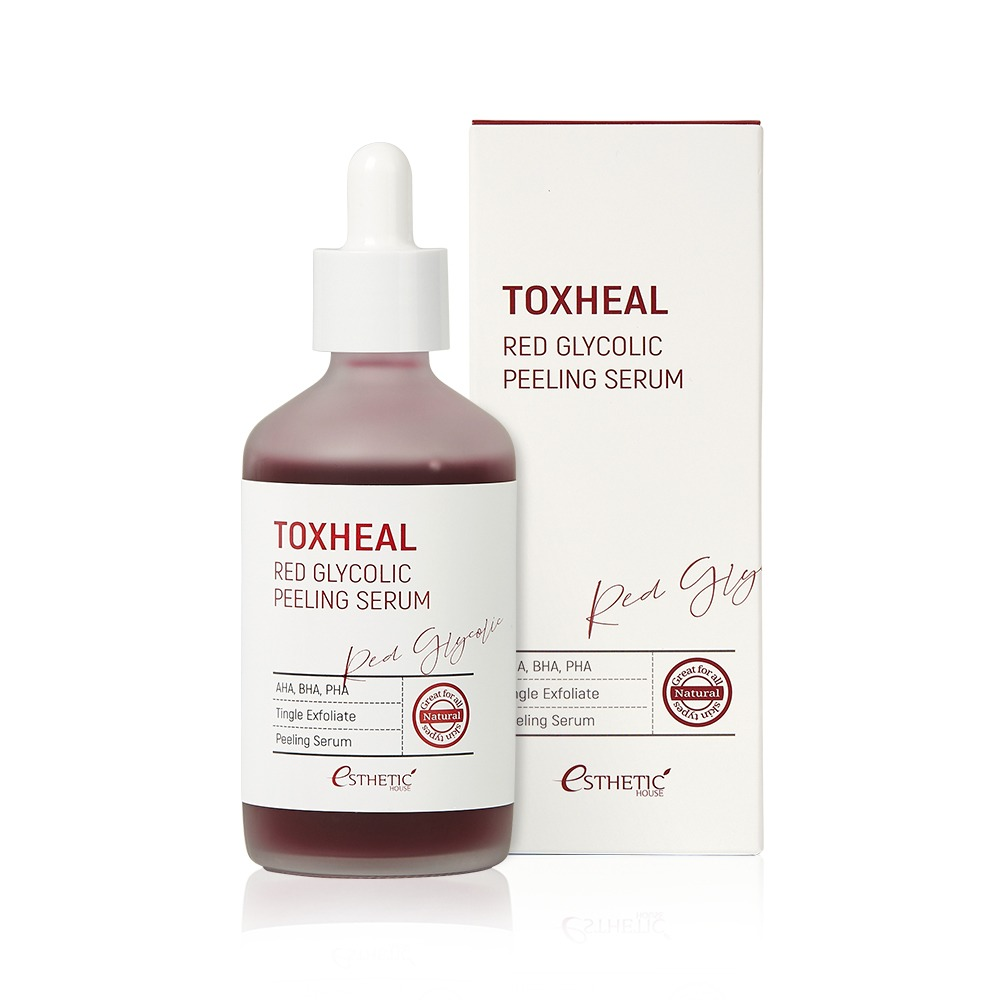 Esthetic House Пилинг-сыворотка Гликолевая Toxheal Red Glyucolic Peeling Serum