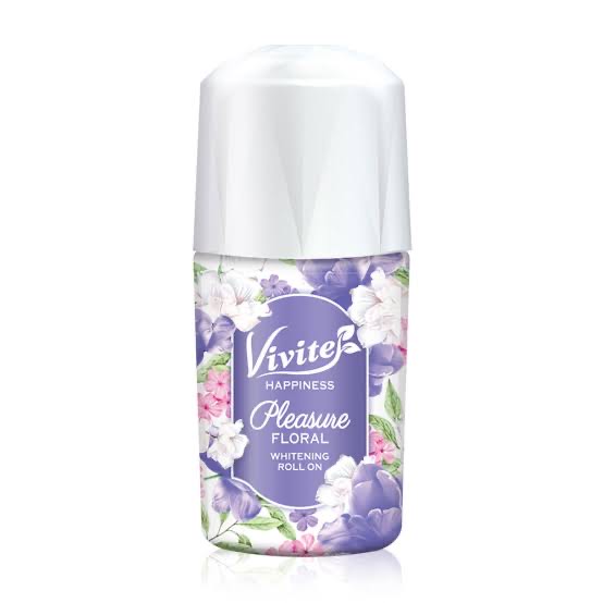 Vivite Дезодорант Happiness Pleasure Floral Whitening Roll On, 20мл