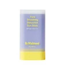 By Wishtrend Стик солнцезащитный с бакучиолом - Pore smoothing bakuchiol sun stick SPF50+PA++++, 18г