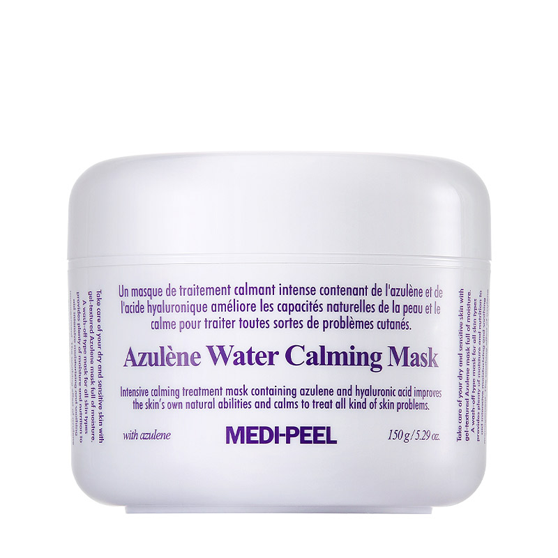 MEDI-PEEL Маска успокаивающая и увлажняющая с азуленом Azulene Water Calming Mask, 150мл