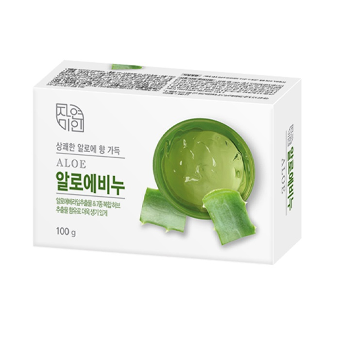 MUKUNGHWA Мыло с экстрактом алоэ Fresh Aloe Soap, 100 г