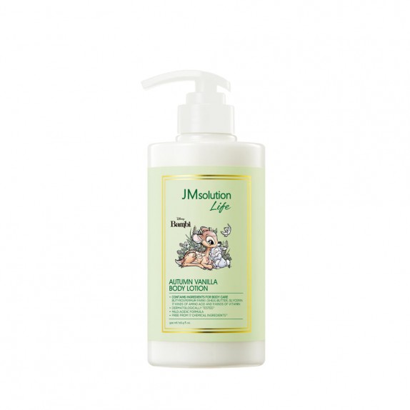 JMSOLUTION Лосьон для тела с ароматом ванили Life Disney Autumn Vanilla Body Lotion, 500 мл.