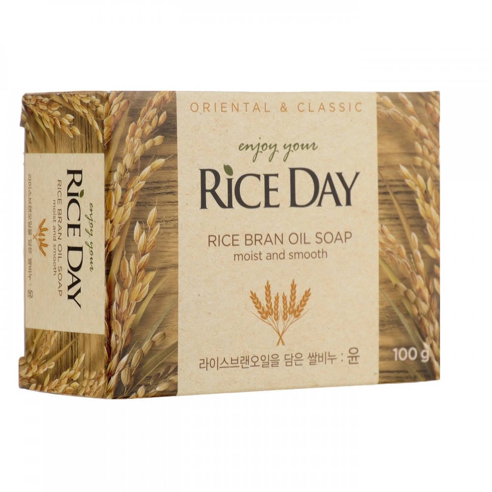 LION Мыло туалетное Rice Day (экстракт риса) Rice Bran Oil Soap, 100 г