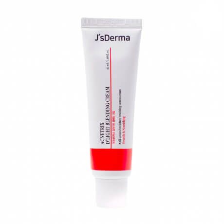 JsDERMA Восстанавливающий крем для проблемной кожи Acnetrix D' Light Blending Cream, 50мл