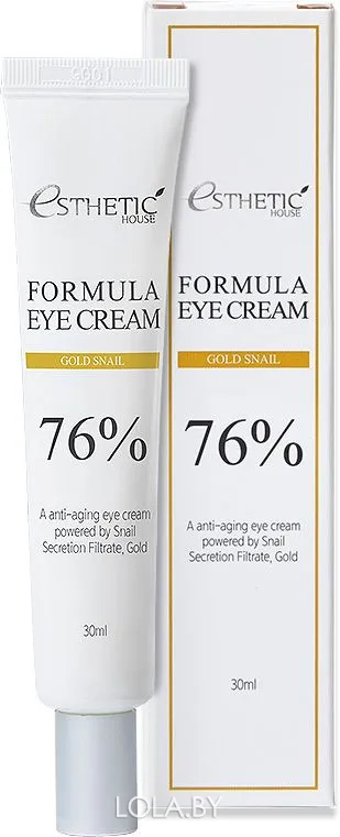 ESTHETIC HOUSE Крем для глаз ЗОЛОТО/УЛИТКА Formula Eye Cream Gold Snail, 30 мл