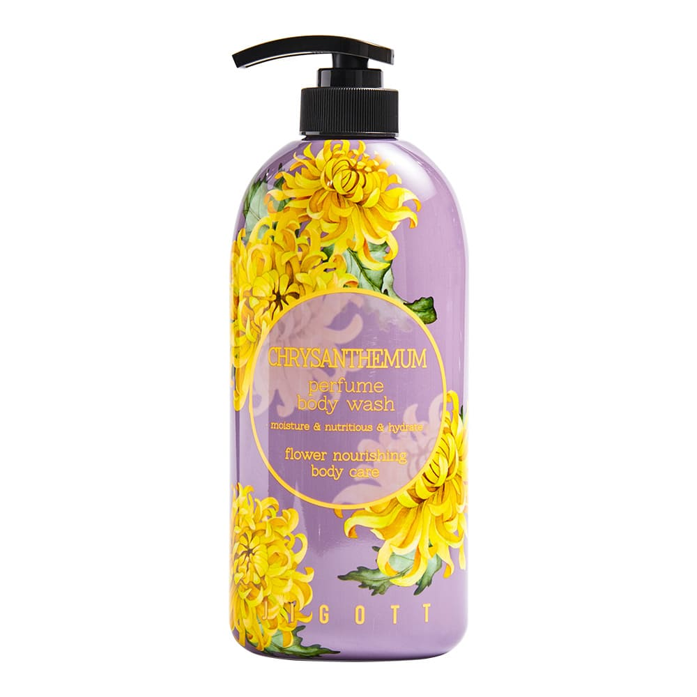 JIGOTT Гель для душа ПАРФЮМИРОВАННЫЙ/ХРИЗАНТЕМА CHRYSANTHEMUM PERFUME BODY WASH, 750 мл