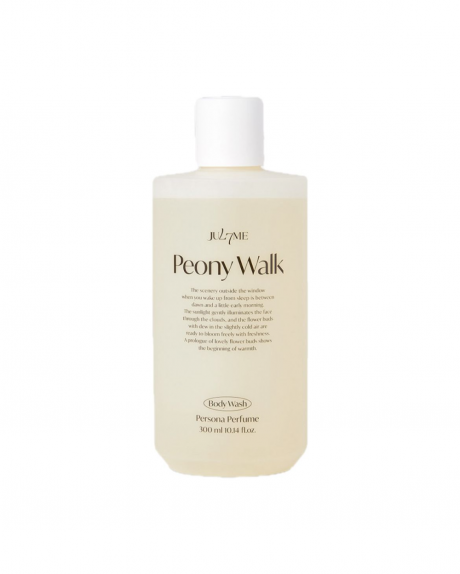 JUL7ME Парфюмированный гель для душа с цветочным ароматом Perfume Body Wash Peony Walk, 300 мл