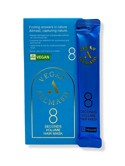 AllMasil Vegan 8 Seconds Volume Hair Mask Маска для объёма волос, 8 мл