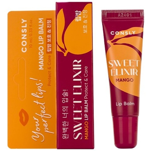 Consly Бальзам для губ с экстрактом манго - Sweet elixir mango lip balm, 10мл
