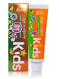 MUKUNGHWA Детская зубная паста с ярким тропическим вкусом Kizcare Kids Toothpaste