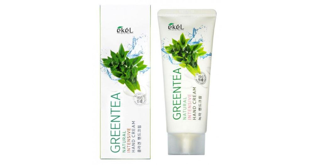 EKEL Крем для рук с зеленым чаем Hand Cream Intensive Green Tea