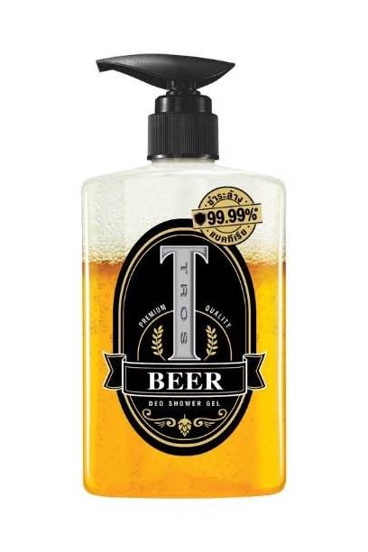 Tros Гель для душа Beer Deo Shower Gel, 450мл