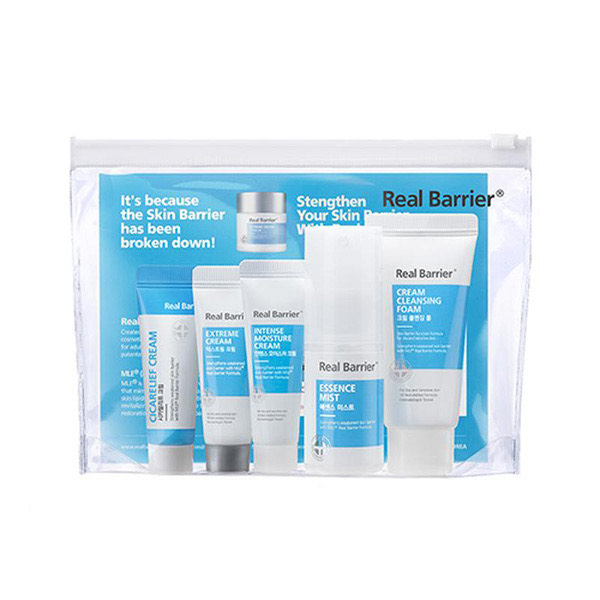REAL BARRIER Набор миниатюр увлажняющий восстанавливающий Travel Kit