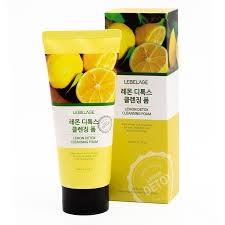 Lebelage Пенка для умывания с лимоном - Lemon detox cleansing foam, 180мл