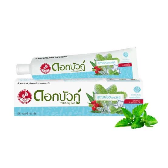 TWIN LOTUS Зубная паста с травами fresh&cool, 40 гр