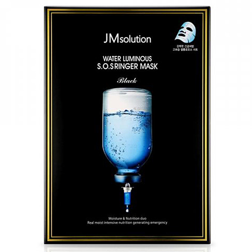 JMsolution Маска тканевая укрепляющая - Water luminous S.O.S. ringer amino mask, 35мл