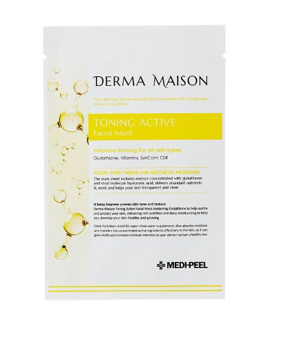 MEDI-PEEL  Маска с витаминным комплексом Derma Maison Toning Active Facial Mask