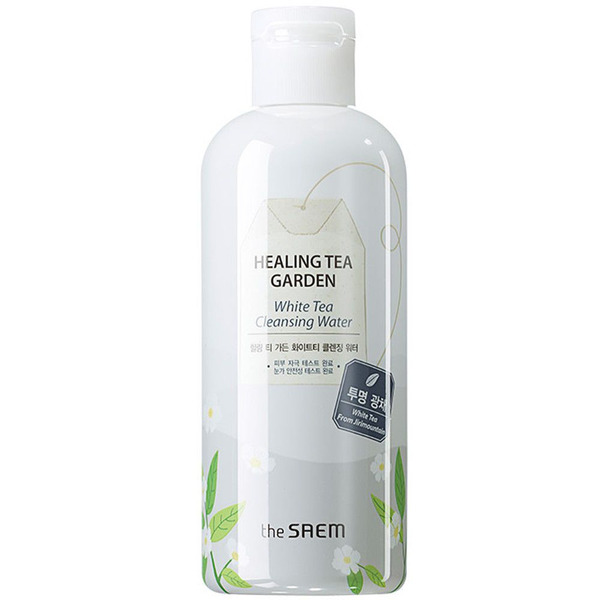 THE SAEM Вода очищающая увлажняющая с экстрактом белого чая Healing Tea Garden White Tea Cleansing Water,  300 мл