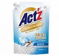 PIGEON Гель для стирки белья Actz Premium Gel Fresh, 1000 мл (мягкая упаковка)