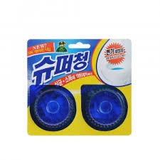 SANDOKKAEBI Очиститель для унитаза Super Chang, 2 шт. по 40 г