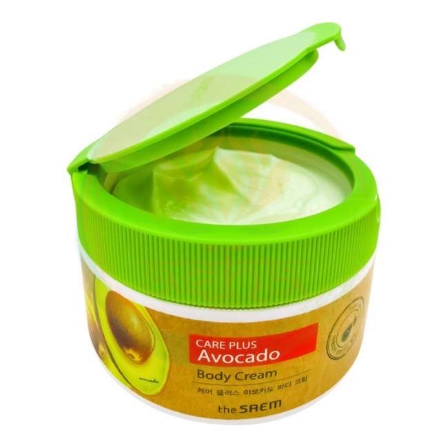 The Saem Крем для тела с авокадо Care Plus Avocado Body Cream, 300 мл