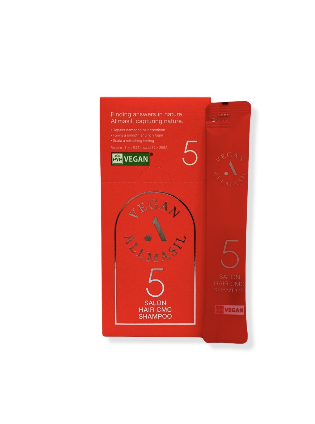 AllMasil Шампунь для волос Salon Hair cmc Shampoo, 8 мл