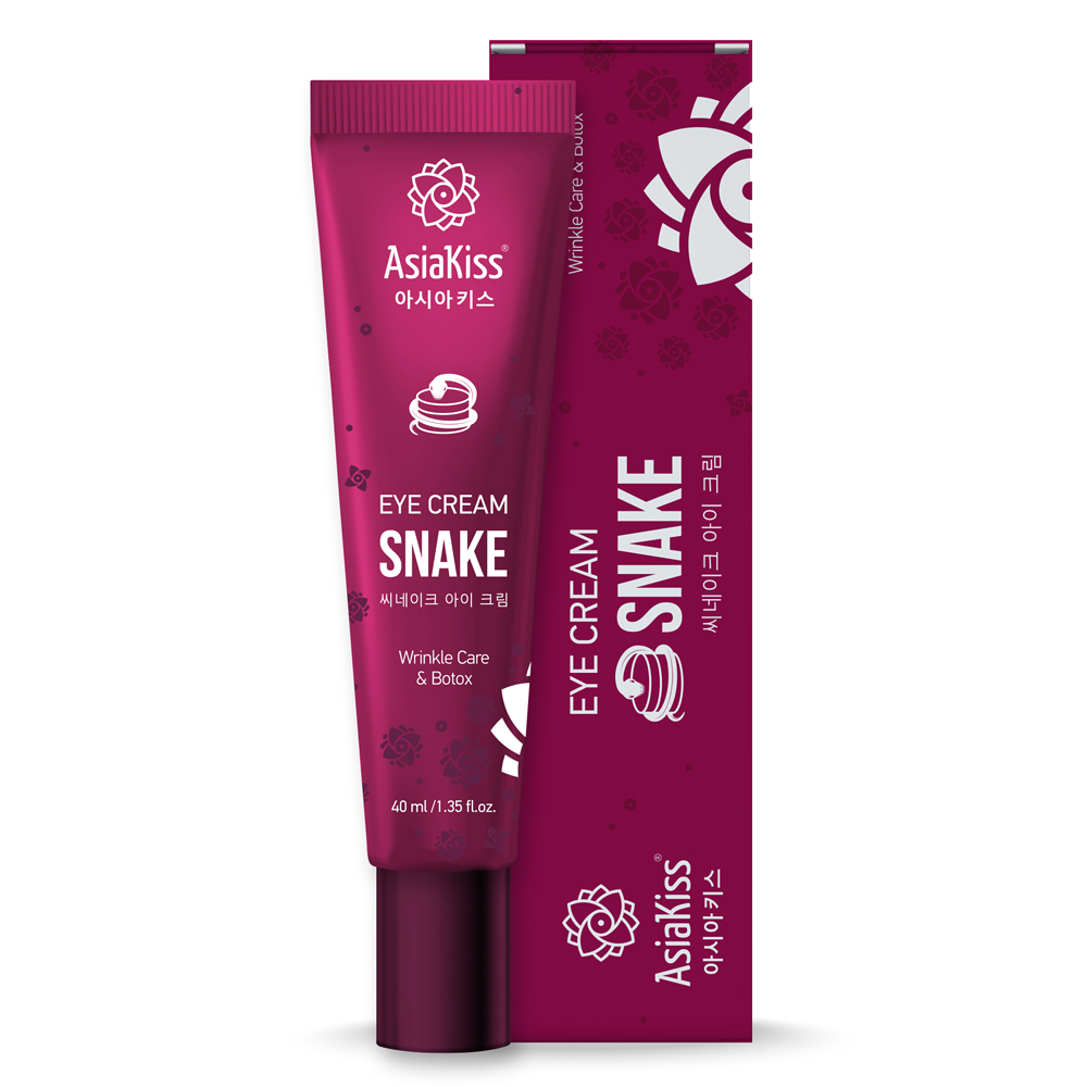 AsiaKiss Крем для кожи вокруг глаз  со змеиным  ядом - Snake eye cream, 40мл