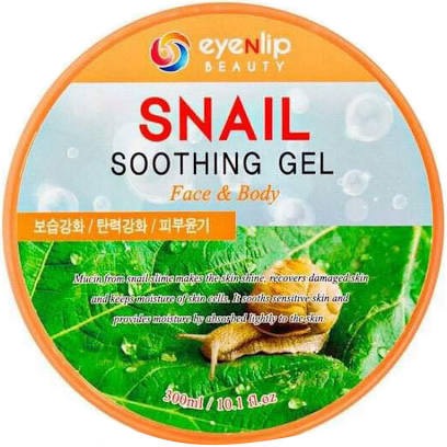 EYENLIP Гель для тела с муцином улитки Snail Soothing Gel,    300 мл