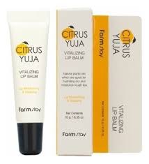 FarmStay Citrus Yuja Vitalizing Lip Balm Бальзам для губ с экстрактом юдзу