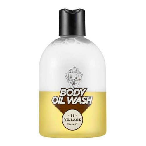 Village 11 Factory Гель-масло для душа двухфазный с арганой - Relax day body oil wash, 500мл