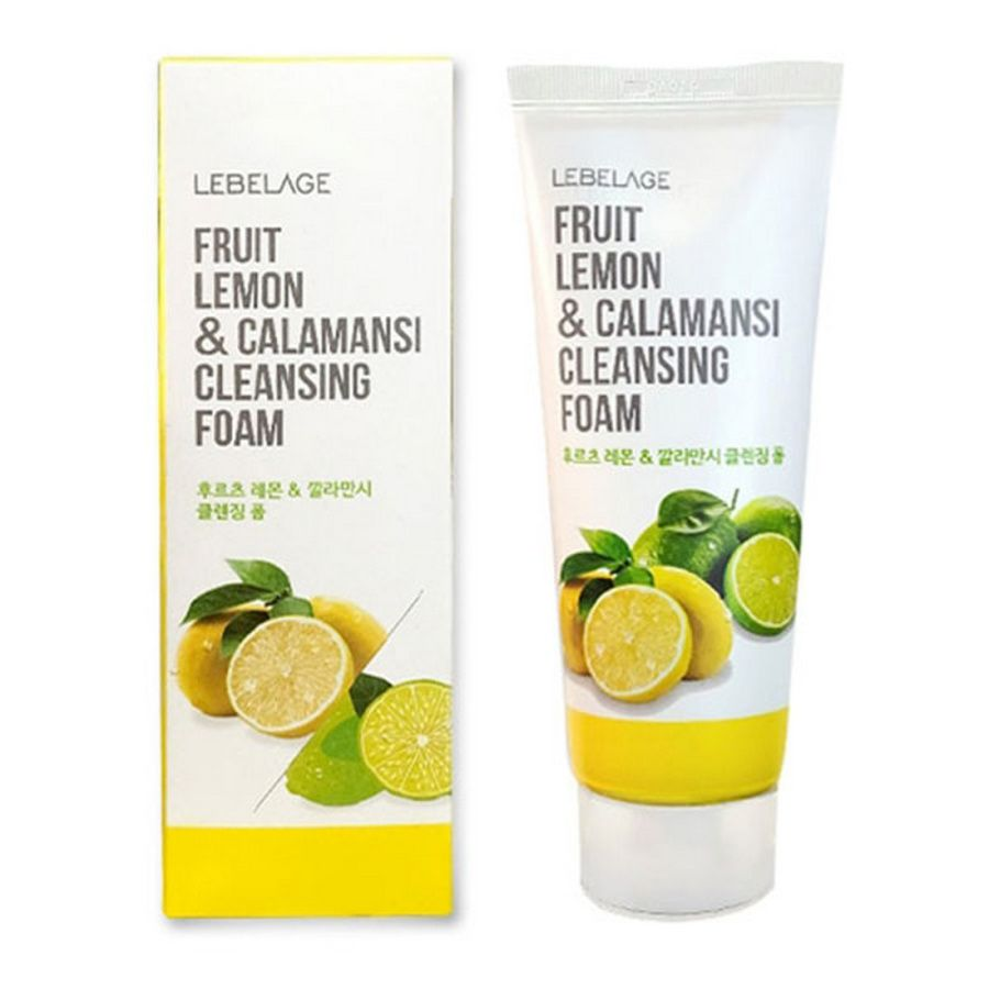 LEBELAGE Пенка для умывания ЛИМОН / КАЛАМАНСИ Fruit Lemon / Calamansi Cleansing, 100 мл