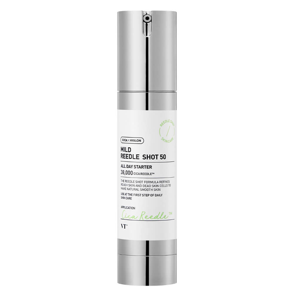 VT Cosmetics Бустер-сыворотка с микроиглами для ежедневного применения Mild Reedle Shot 50, 50 мл