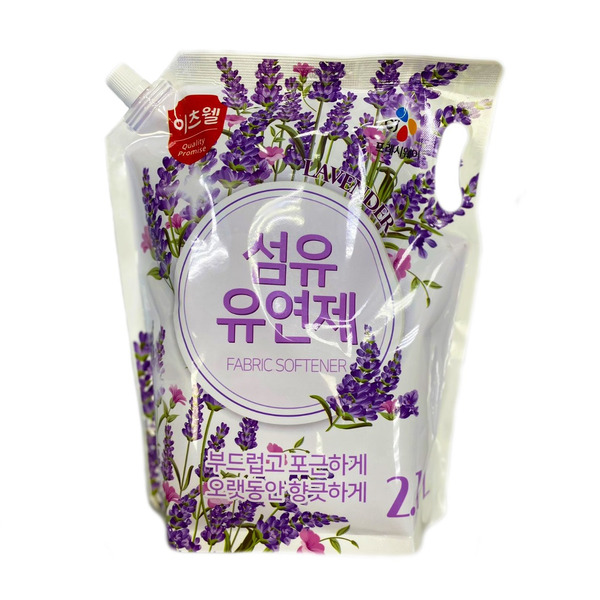 CJ Кондиционер для белья Лаванда, Itswell fabric softner Lavender, 2100 г (мягкая упаковка)
