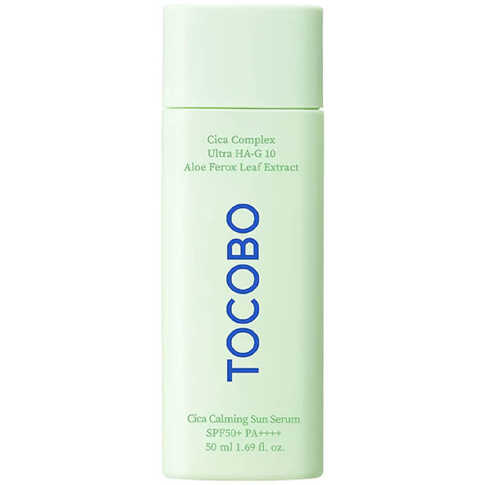 Tocobo Успокаивающая солнцезащитная сыворотка Cica Calming Sun Serum SPF50+ PA++++