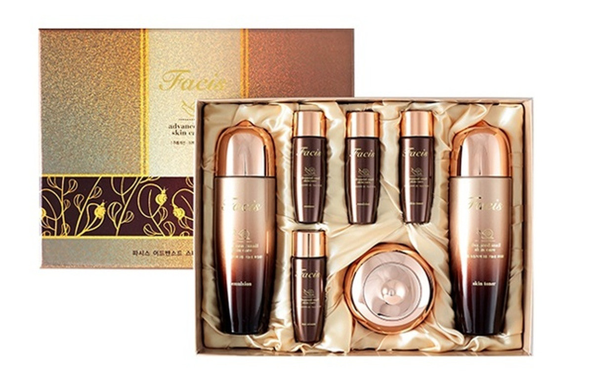 DAANDAN BIT Набор уходовых средств для лица FACIS Advanced Snail Skin Care 3 set