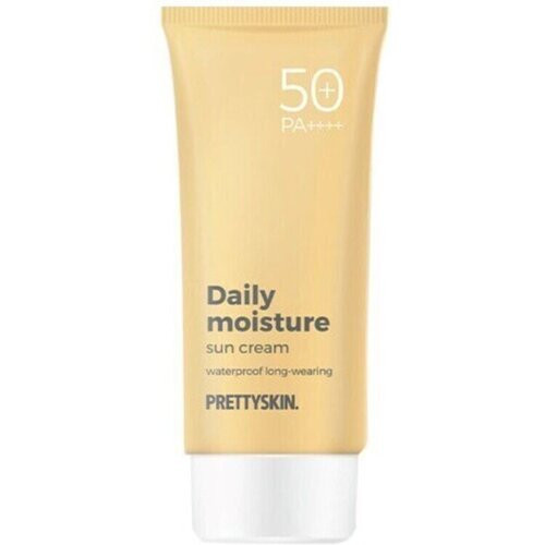 PrettySkin Крем Солнцезащитный Daily moisture sun cream SPF50+PA++++