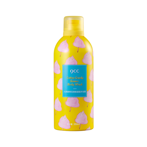 9CC Гель-пена  c аминокислотами и ароматом сахарной ваты - Cotton candy body wash, 350мл