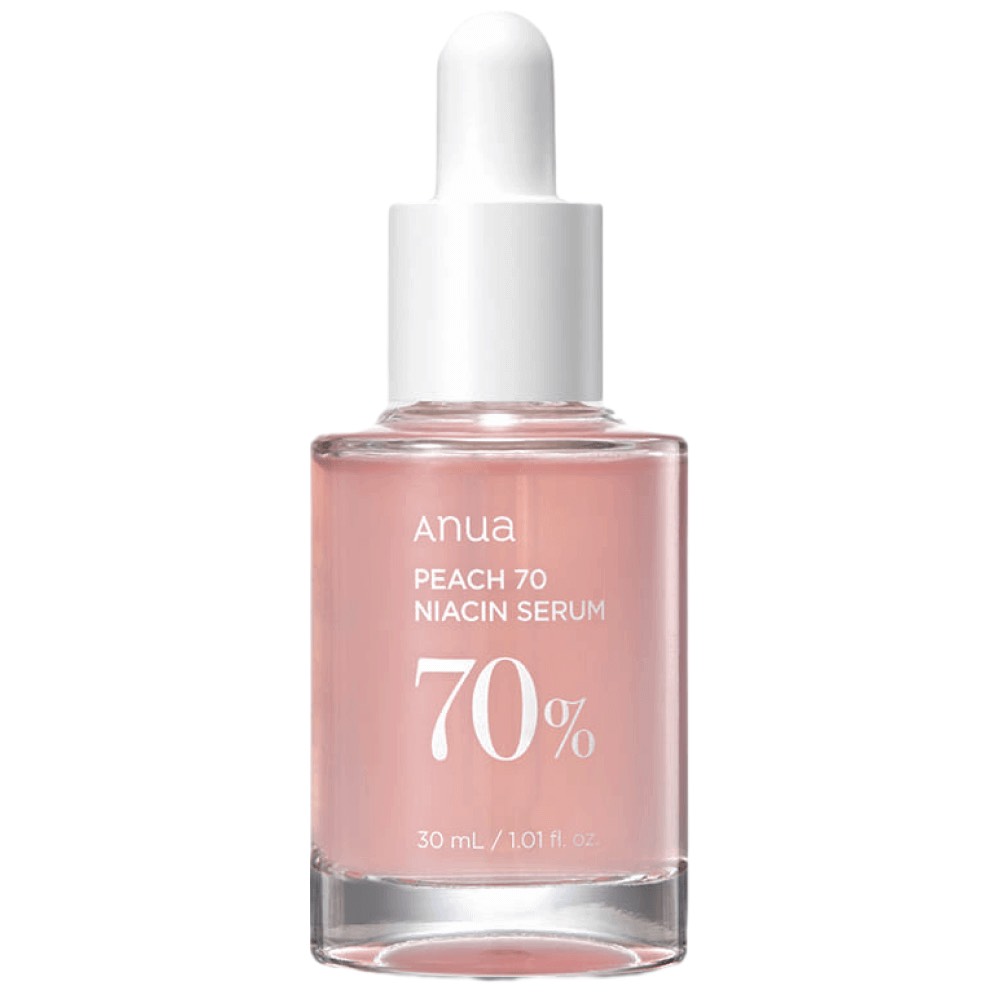 ANUA Сыворотка с персиком для гладкой и сияющей кожи Peach 70% Niacin Serum, 30мл