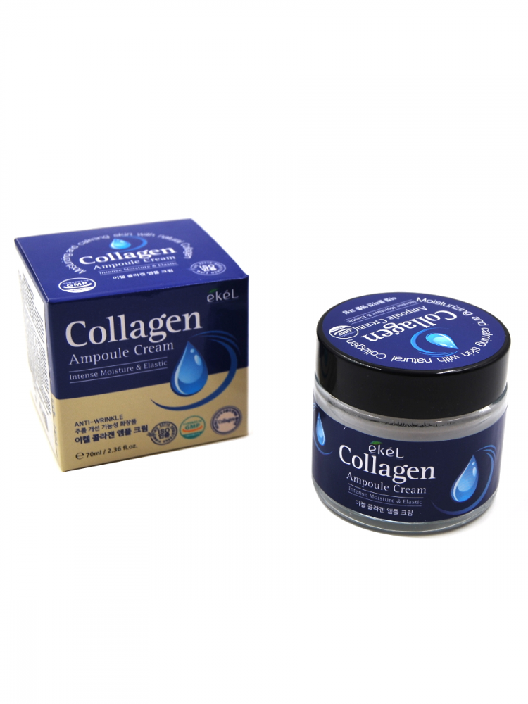 Ekel Крем для лица ампульный с коллагеном Collagen Ampule Cream