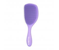SOLOMEYA Расческа для сухих и влажных волос АРОМАТ ЛАВАНДЫ Solomeya Wet Detangler Brush Cushion Lavender