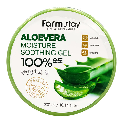 Farmstay гель Универсальный с алоэ Moisture Soothing Gel Aloe Vera