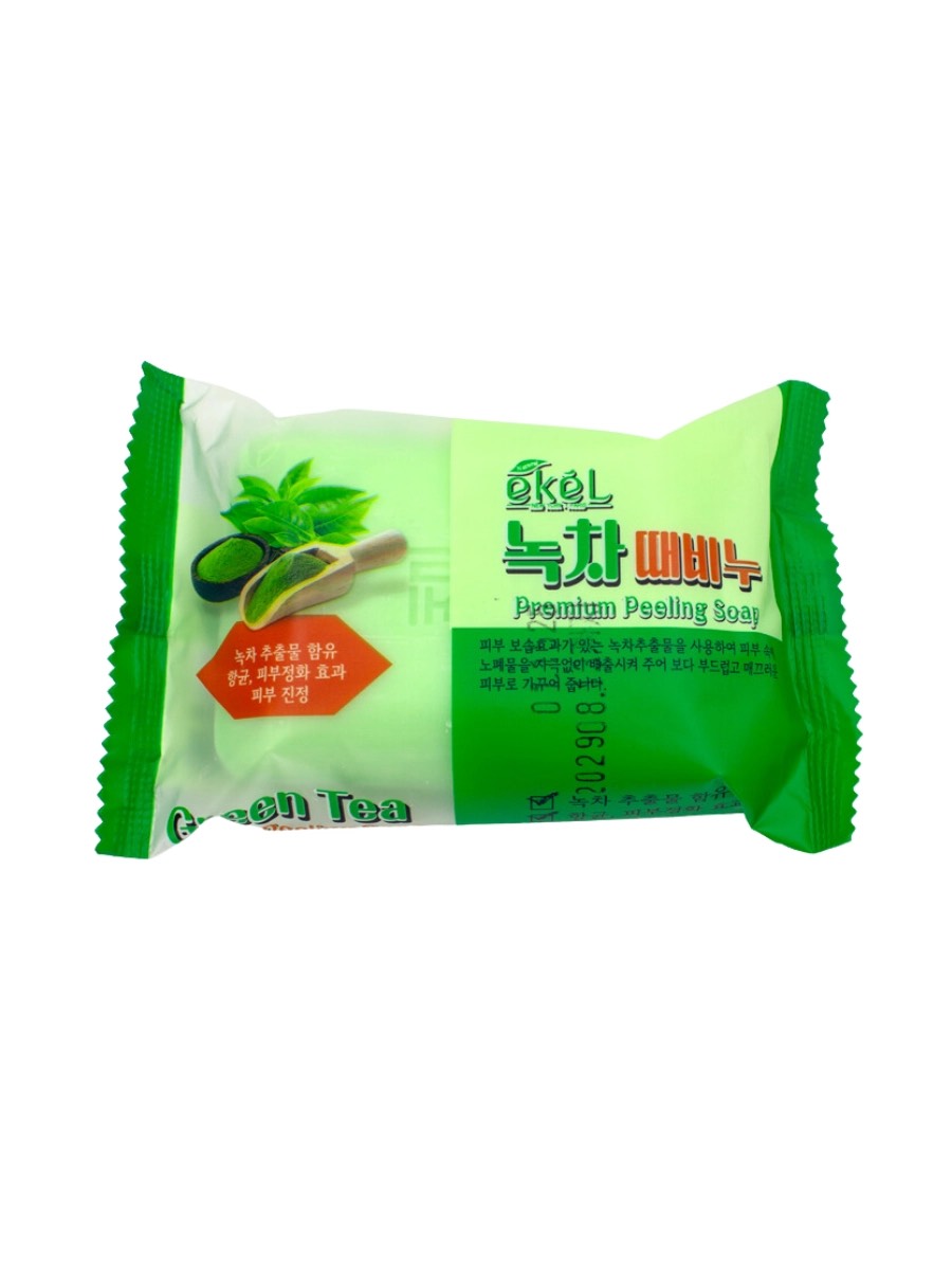 EKEL Мыло с экстрактом алоэ вера Premium Peeling Soap Aloe, 150 гр