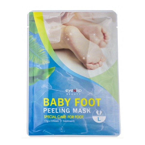 EYENLIP Маска-носочки для ног отшелушивающая Baby Foot Peeling Mask (Large),    17 г х 2