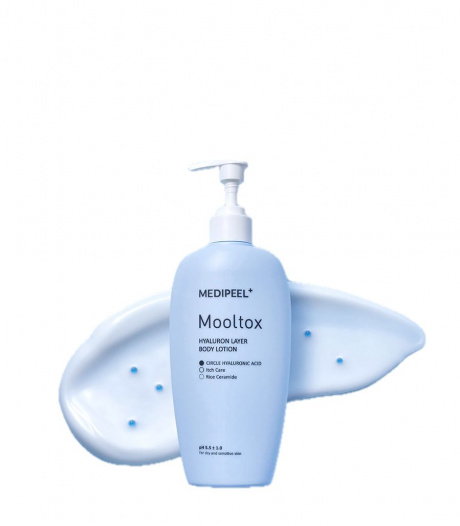 MEDI-PEEL Интенсивно увлажняющий лосьон для тела Mooltox Hyaluron Layer Body Lotion, 400 мл