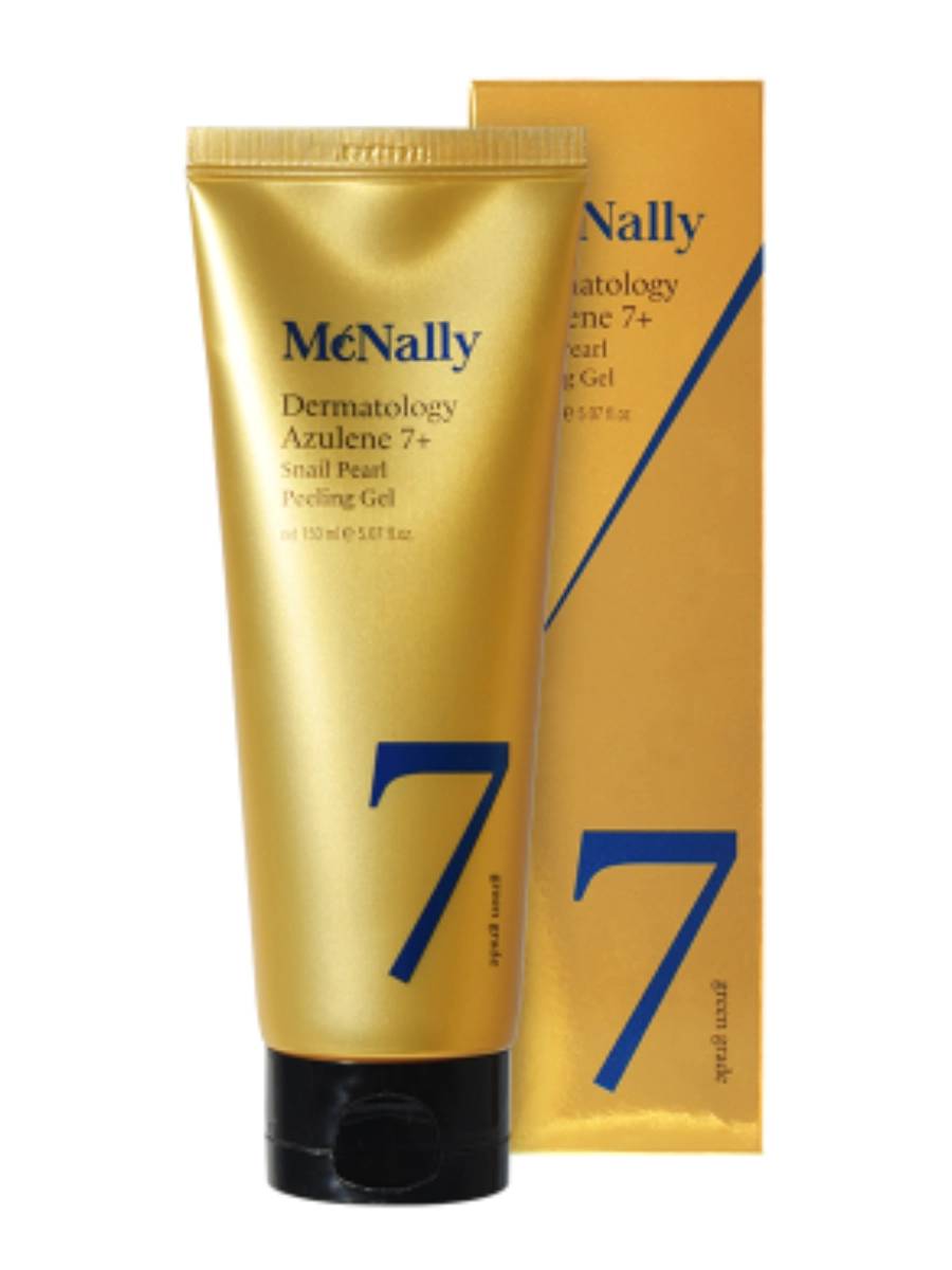 MCNALLY Пилинг-гель с азуленом и муцином улитки DERMATOLOGY AZULENE 7+ SNAIL PEARL PEELING GEL, 150 мл