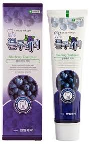 Hanil Зубная паста "Blueberry" с экстрактом черники, 180 г