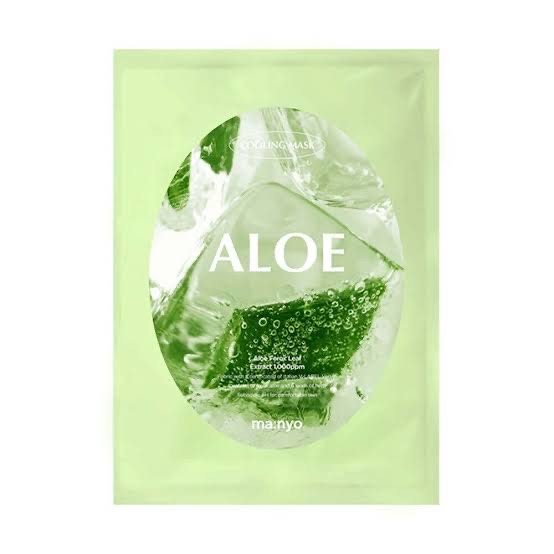 MANYO FACTORY Маска тканевая с экстрактом алоэ Aloe Cooling Mask