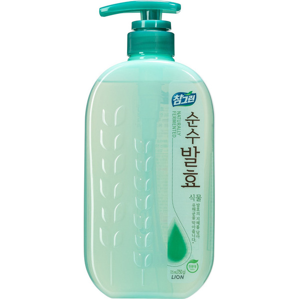 LION Средство для мытья посуды Chamgreen Pure Fermentation Растительные Ферменты, 720 мл
