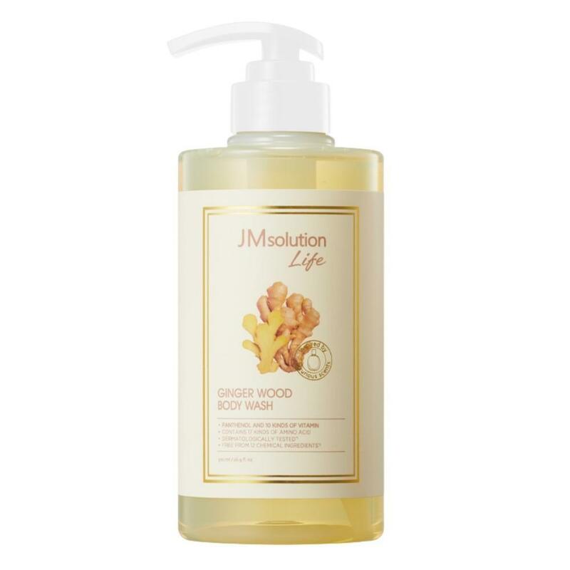 JMSOLUTION - ГЕЛЬ ДЛЯ ДУША С ЭКСТРАКТОМ ИМБИРНОГО ДЕРЕВА LIFE GINGER WOOD BODY WASH, 500 МЛ